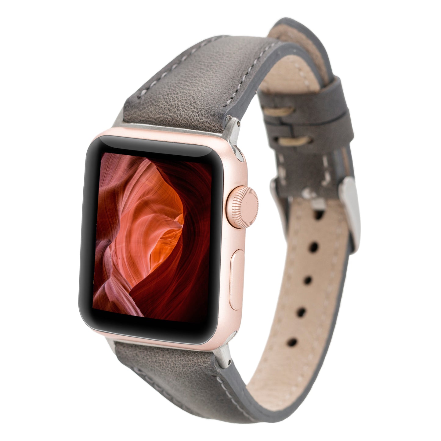 Slim Leather Apple Watch Band