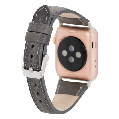 Slim Leather Apple Watch Band