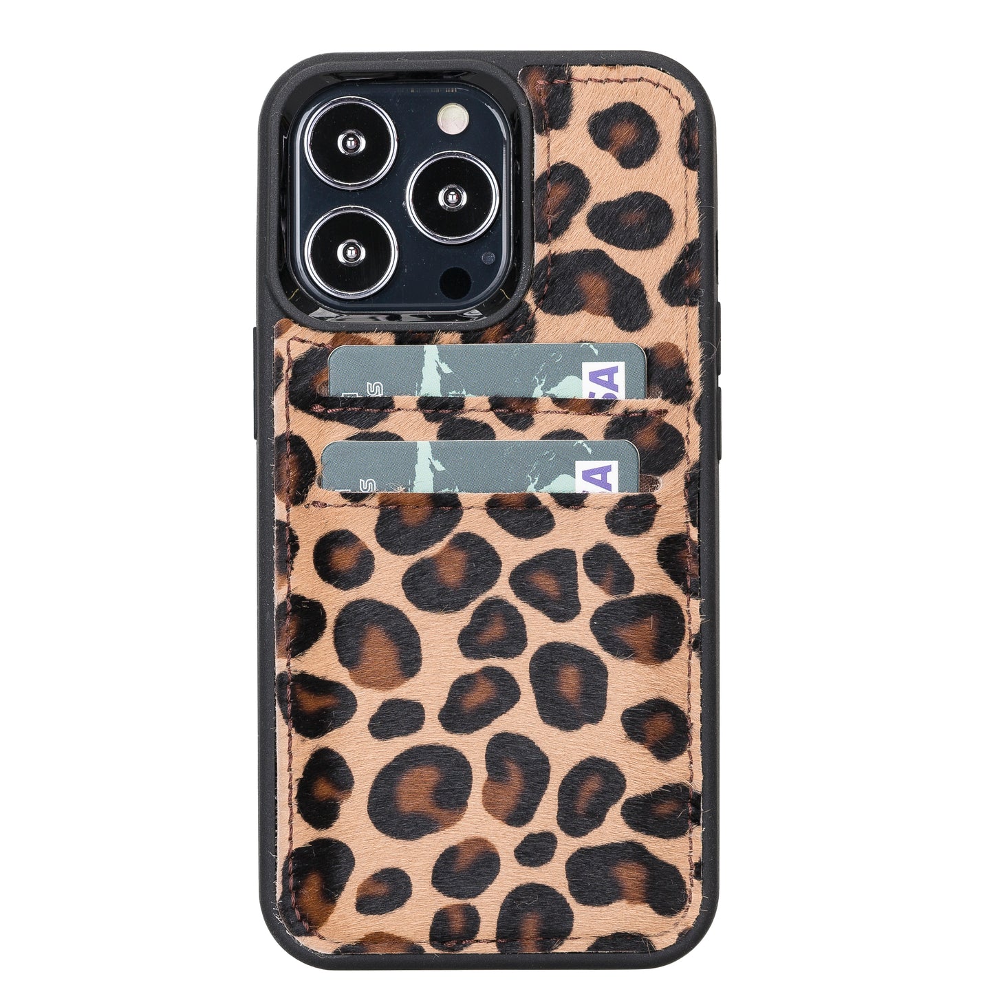 Flex Cover iPhone 13 Pro Leather Case with Card Holder