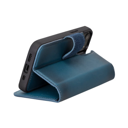Magic iPhone 13 Mini Detachable Leather Wallet Case