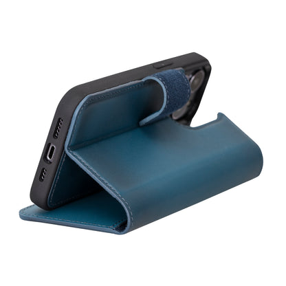 Magic iPhone 13 Pro Detachable Leather Wallet Case