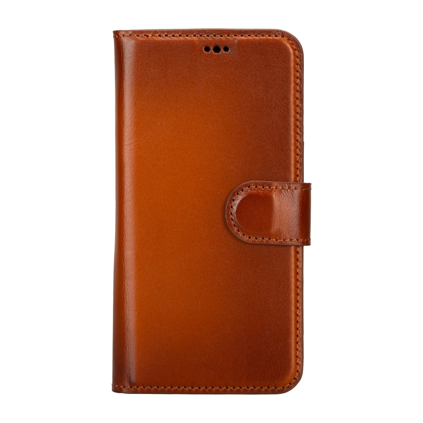 Magic iPhone 16 Detachable Genuine Leather Case