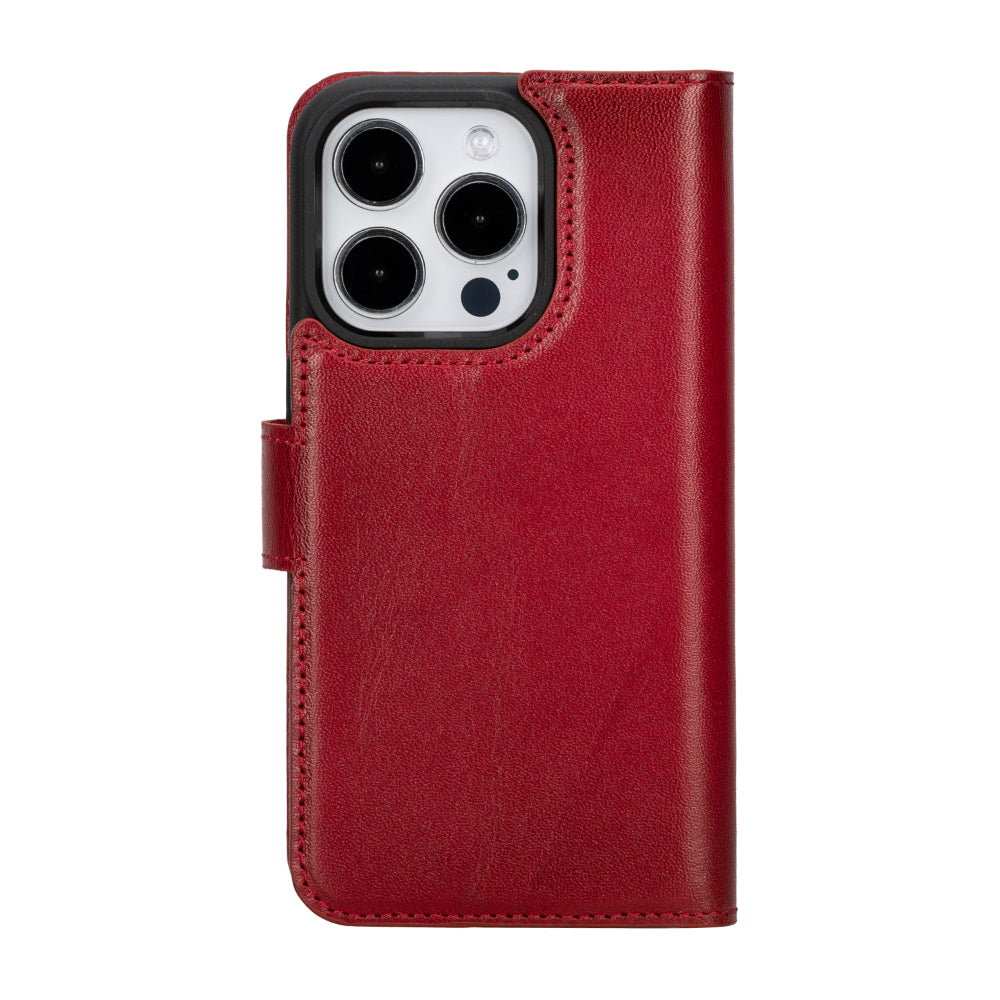 Magic iPhone 16 Pro Max Leather Detachable Wallet Case