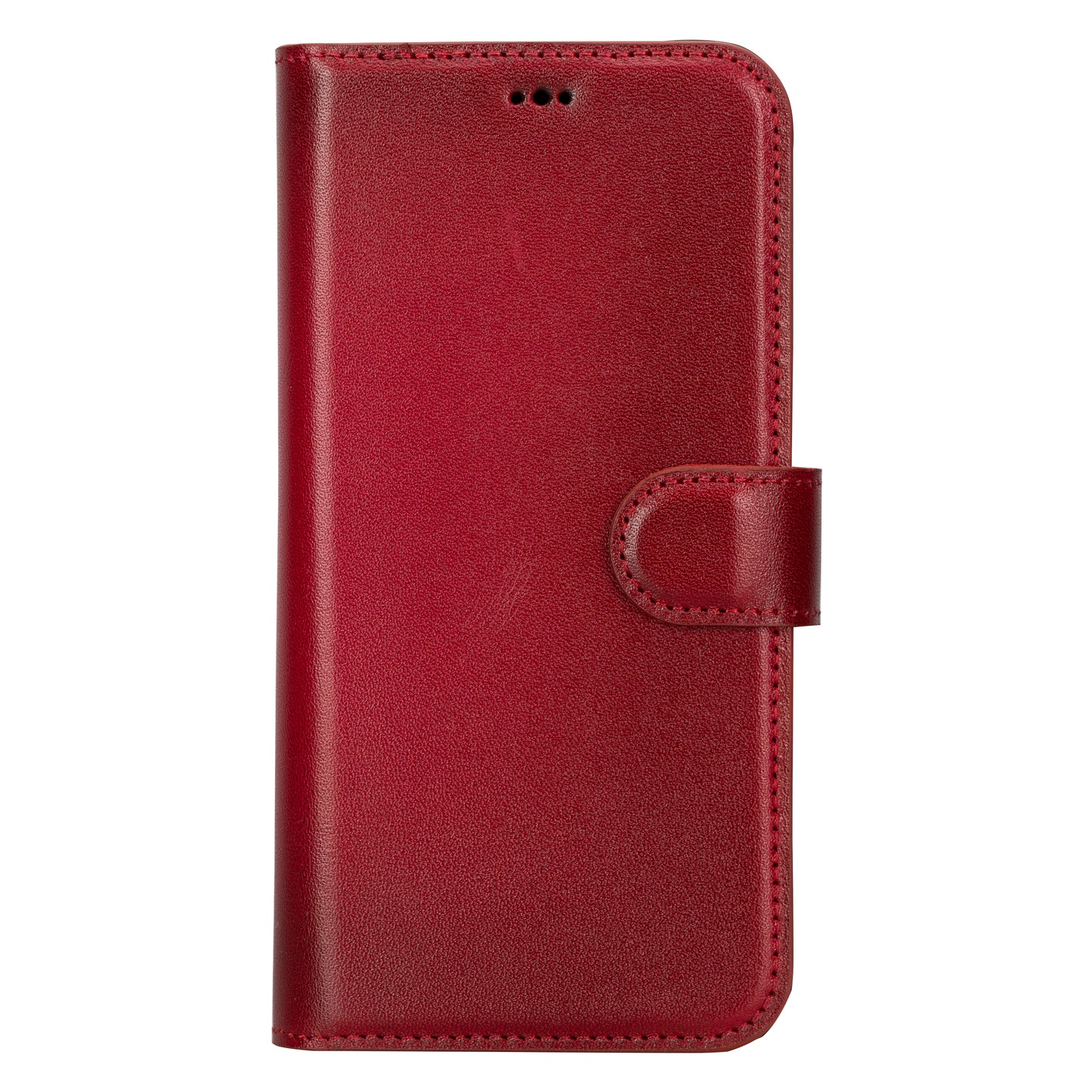 Magic iPhone 16 Detachable Genuine Leather Case