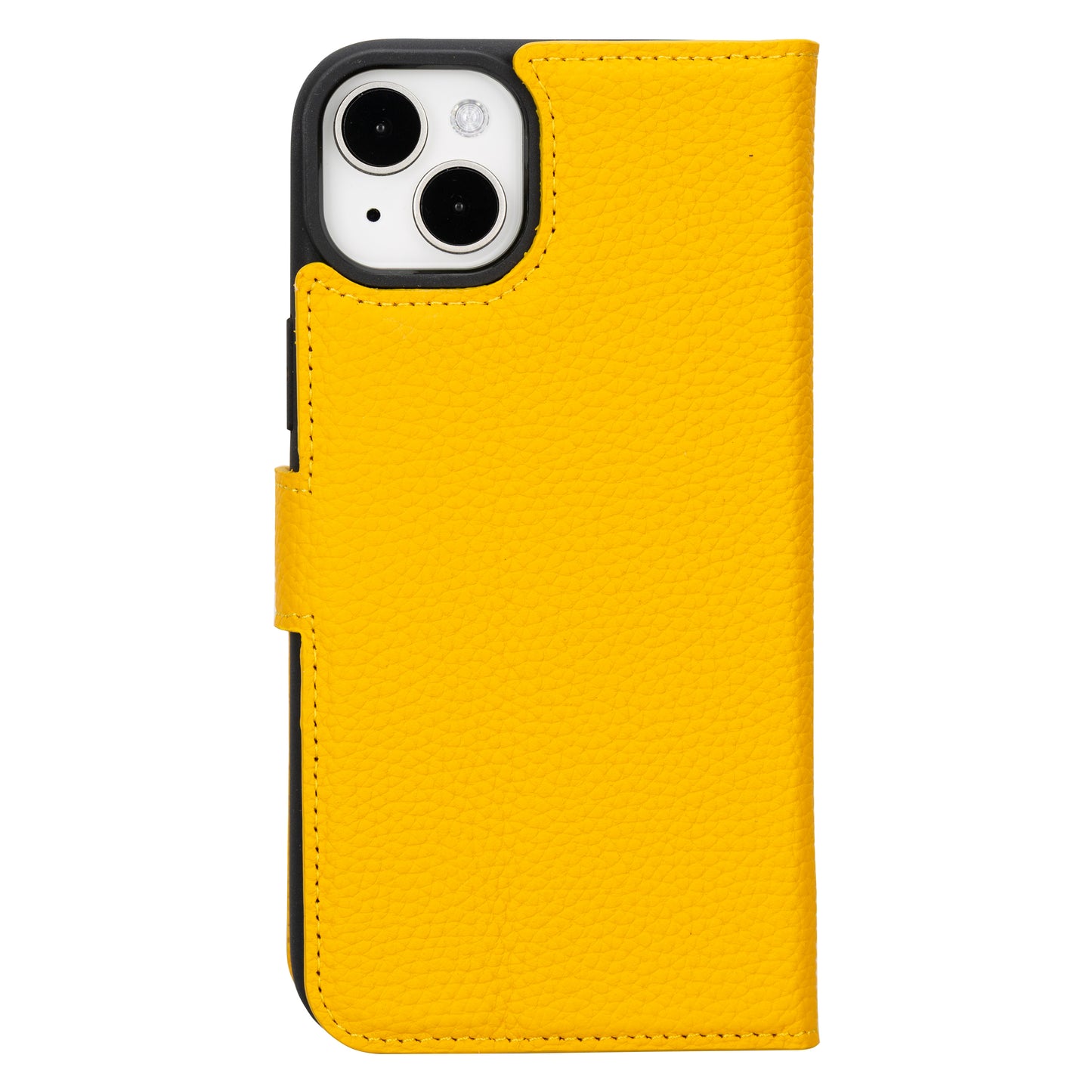 Magic iPhone 16 Plus Detachable Genuine Leather Case