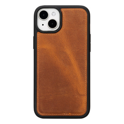 Magic iPhone 16 Detachable Genuine Leather Case