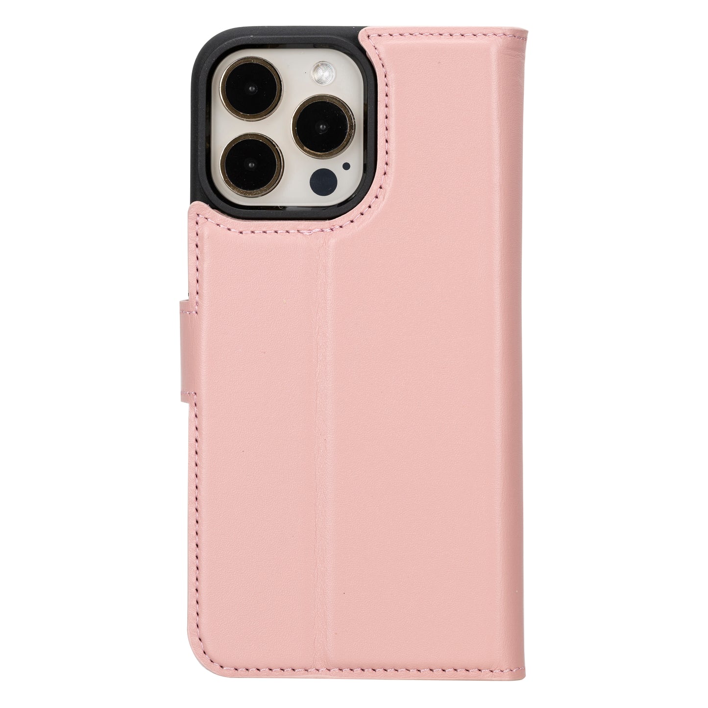 Magic iPhone 16 Pro Max Detachable Genuine Leather Case