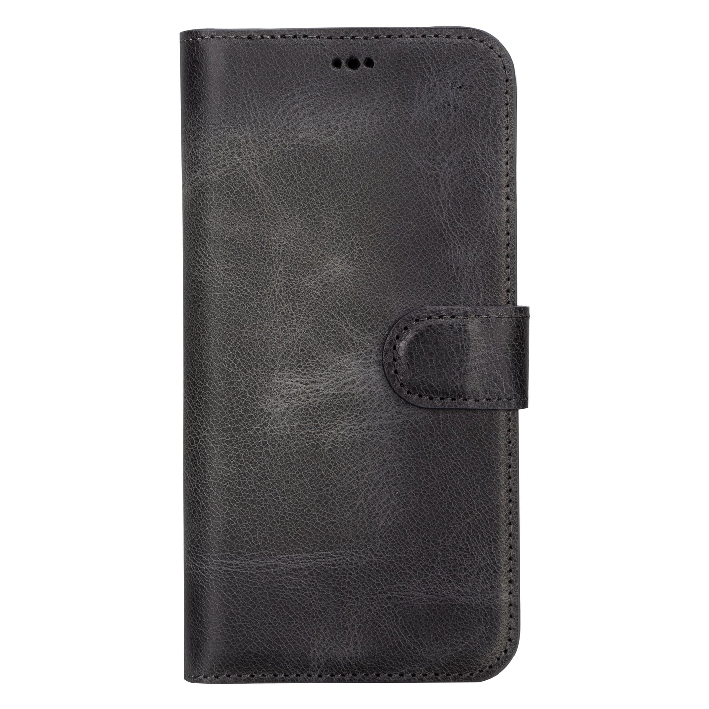 Magic iPhone 16 Pro Max Detachable Genuine Leather Case