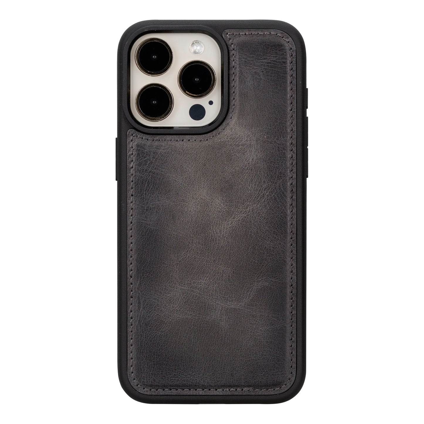 Magic iPhone 16 Pro Max Detachable Genuine Leather Case