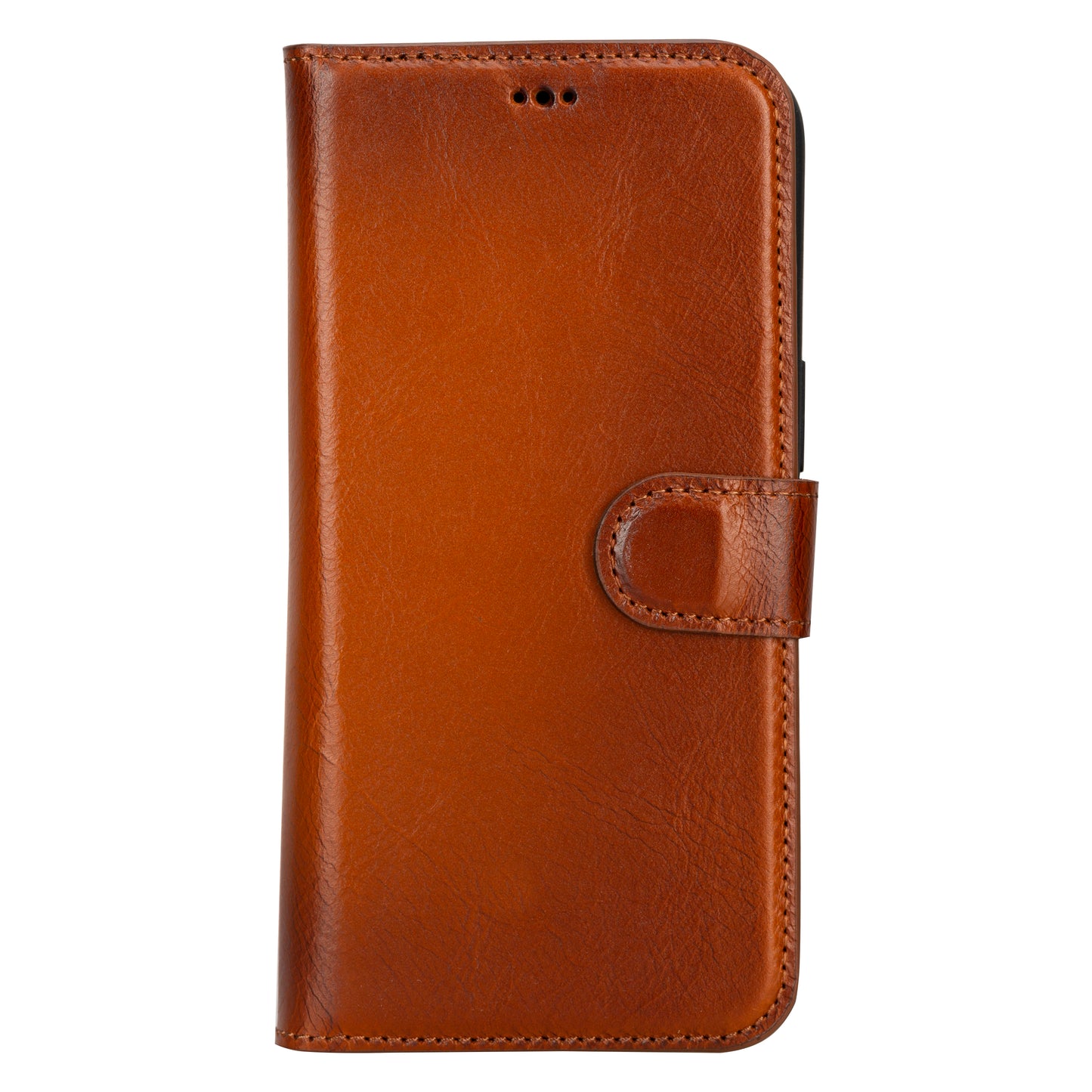 Magic iPhone 16 Pro Max Detachable Genuine Leather Case