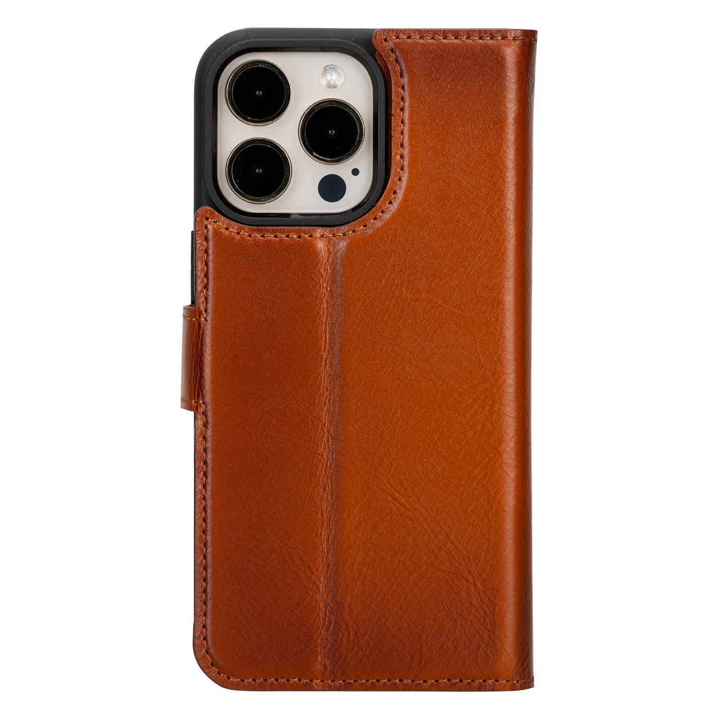 Magic iPhone 16 Pro Max Detachable Genuine Leather Case