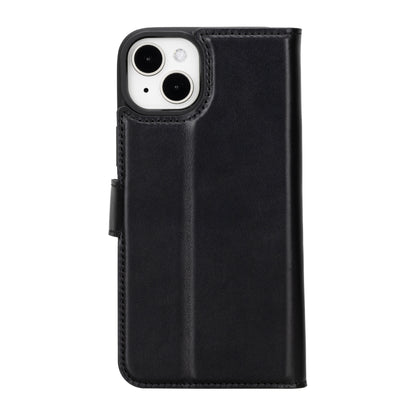 Magic iPhone 16 Plus Detachable Genuine Leather Case