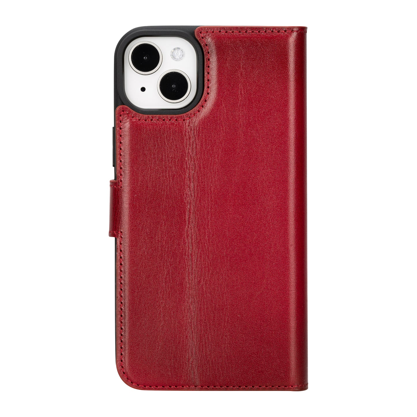 Magic iPhone 16 Plus Detachable Genuine Leather Case