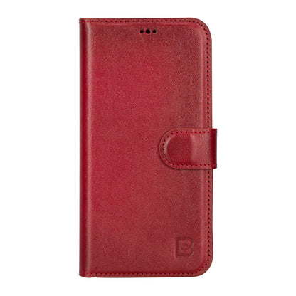 Magic iPhone 16 Pro Detachable Genuine Leather Case