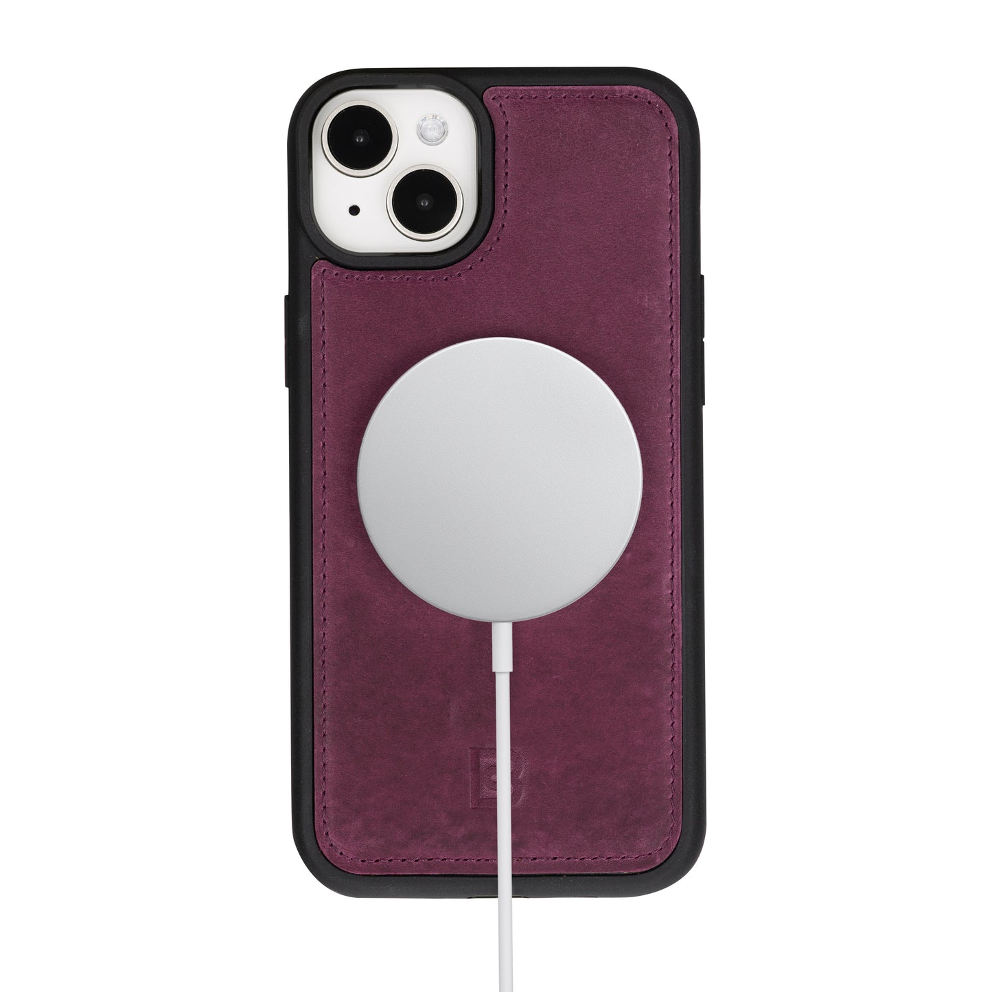 Magic iPhone 16 Plus Detachable Genuine Leather Case