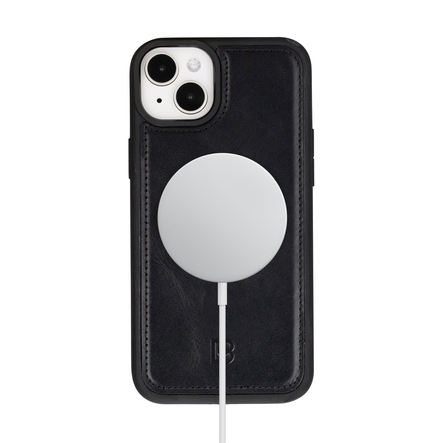 Magic iPhone 16 Detachable Genuine Leather Case