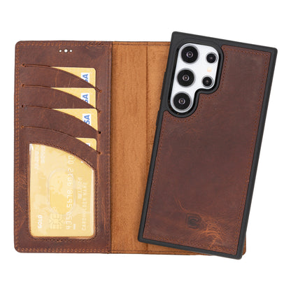 Samsung Galaxy S24 Series Leather Wallet Cases RFID - MW