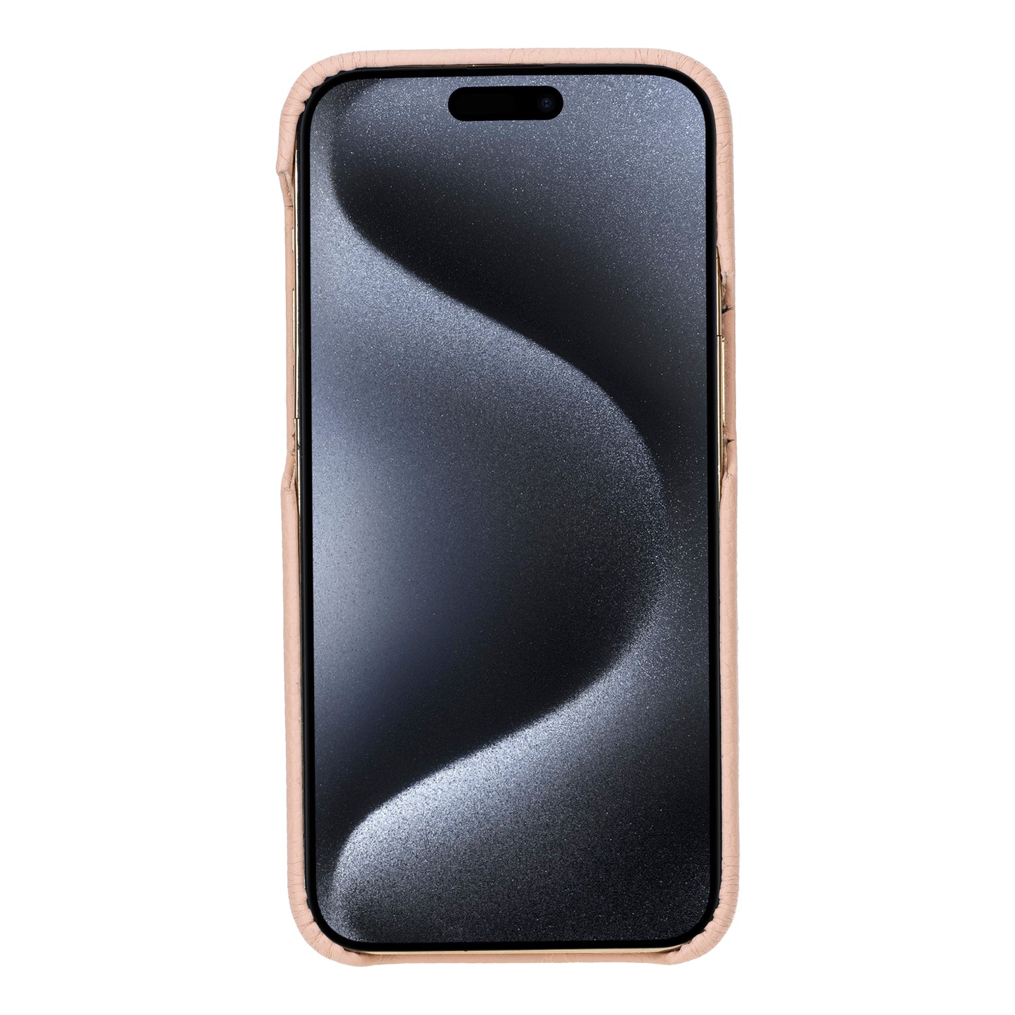 F360 iPhone 15 Series Full Genuine Leather Back Cover