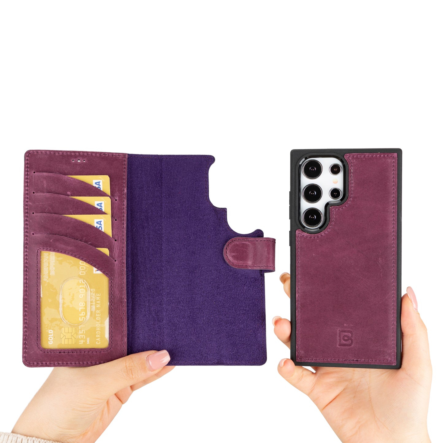 Samsung Galaxy S24 Series Leather Wallet Cases RFID - MW