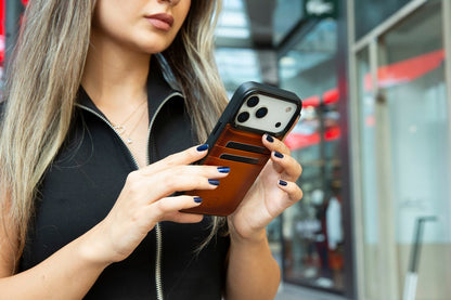 Magic iPhone 17 Pro Detachable Leather Wallet Case