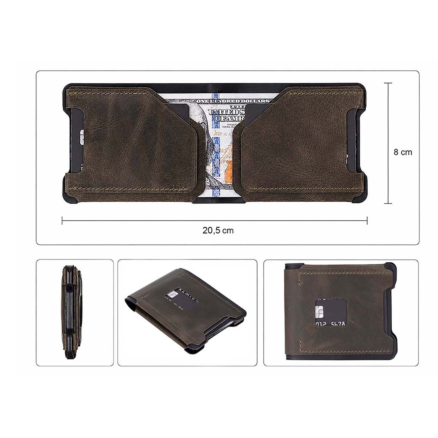 Valdes Leather Men's Wallet