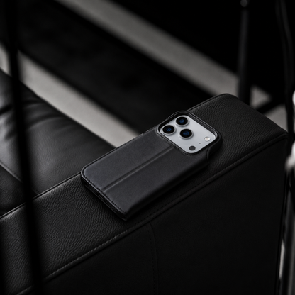 Elite Magic iPhone 17 Pro Leather Detachable Wallet Case