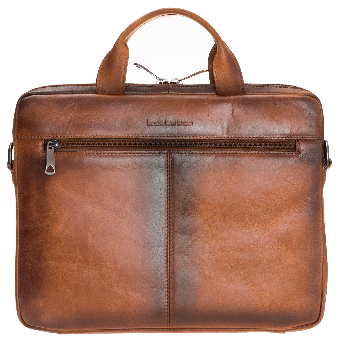 Apollo Leather Business Briefcase / Laptop Case 14"