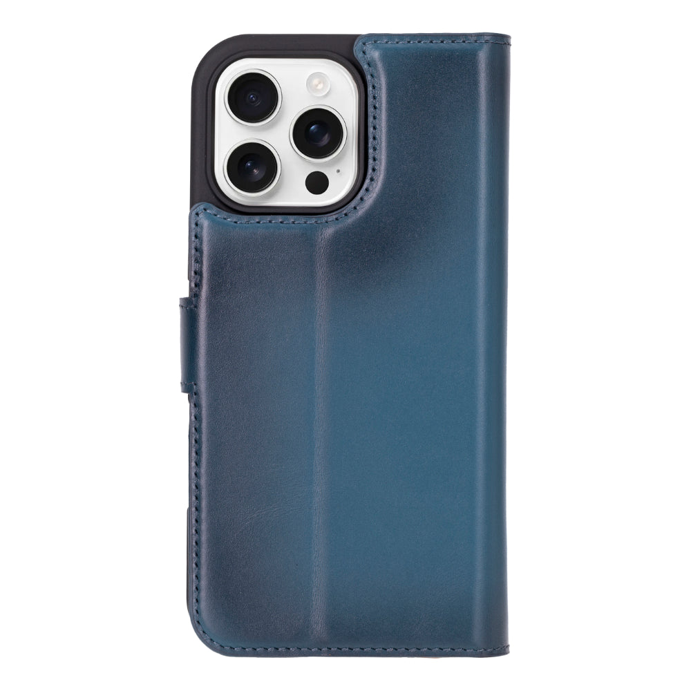 Magic iPhone 16 Pro Max Detachable Leather Wallet Case