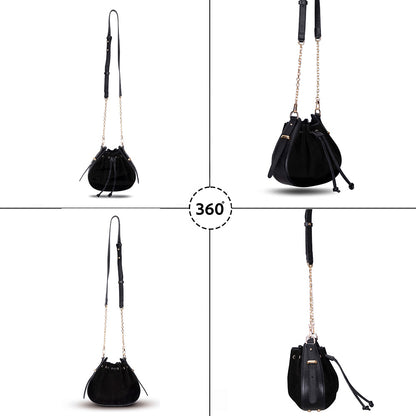 Valentina Women's Suede Leather Bag