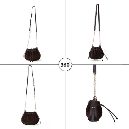 Valentina Women's Suede Leather Bag