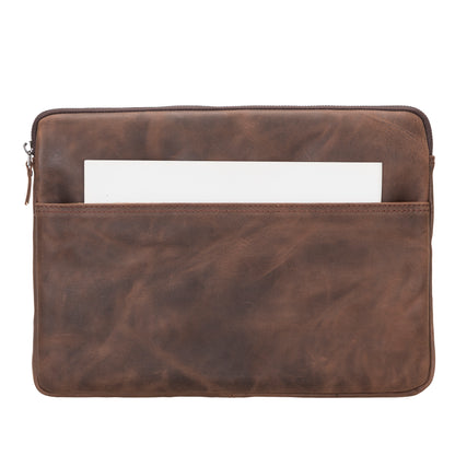 Awe Slim Leather Laptop / Tablet Bag