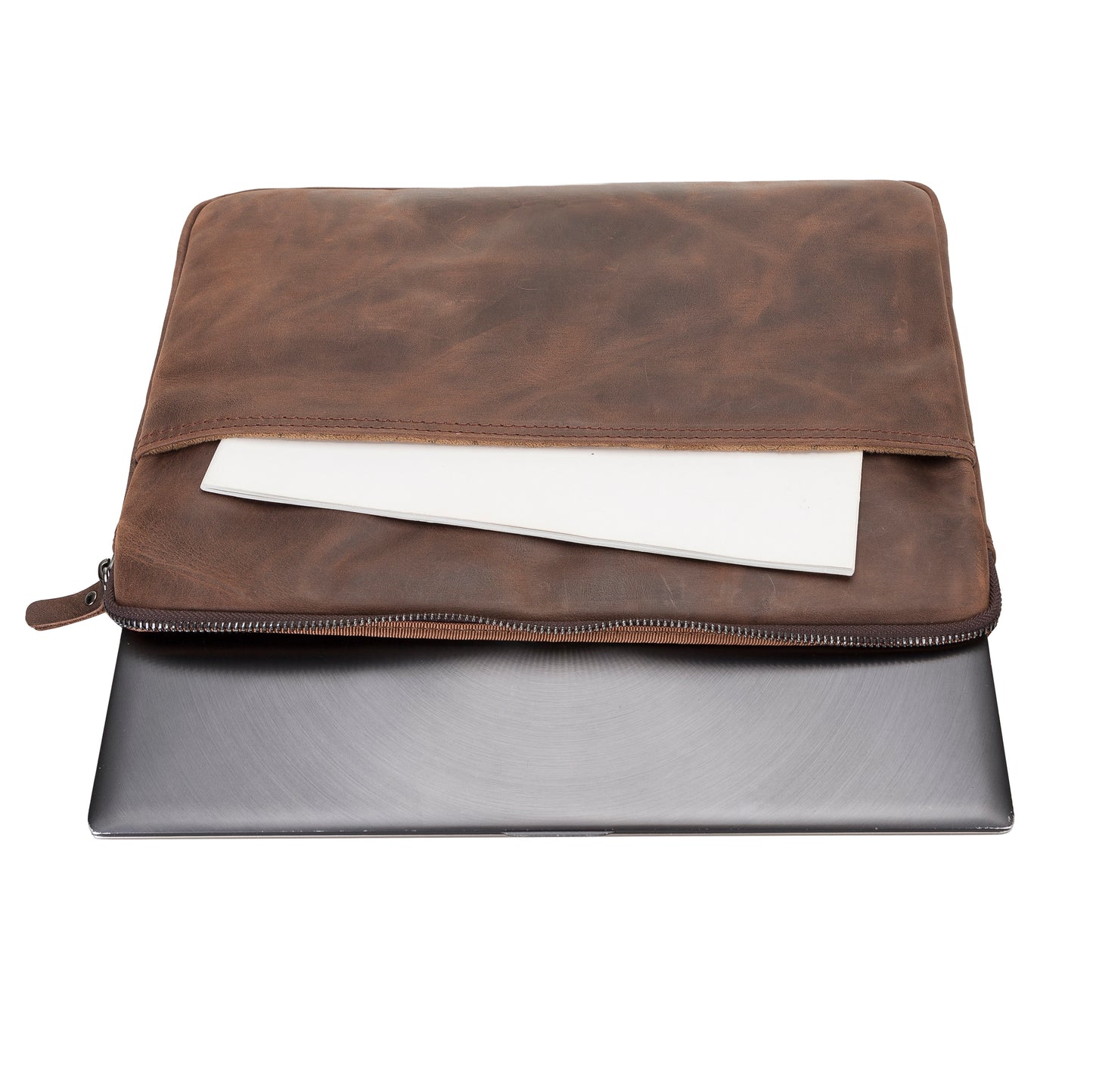 Awe Slim Leather Laptop / Tablet Bag