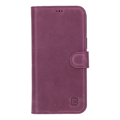 Magic iPhone 16 Pro Max Detachable Leather Wallet Case