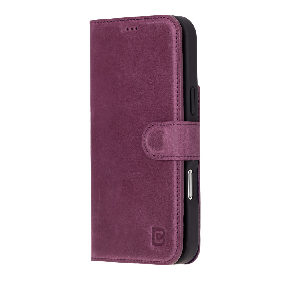 Magic iPhone 16 Pro Max Detachable Leather Wallet Case