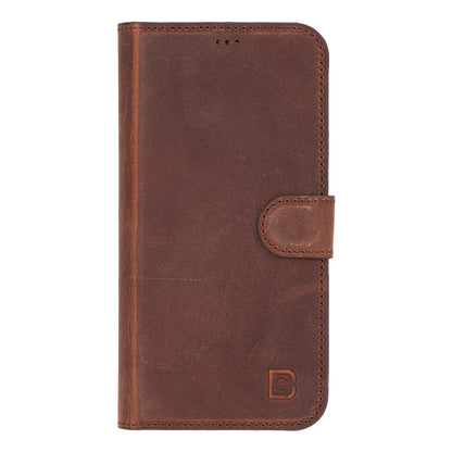 Magic iPhone 16 Pro Max Detachable Leather Wallet Case