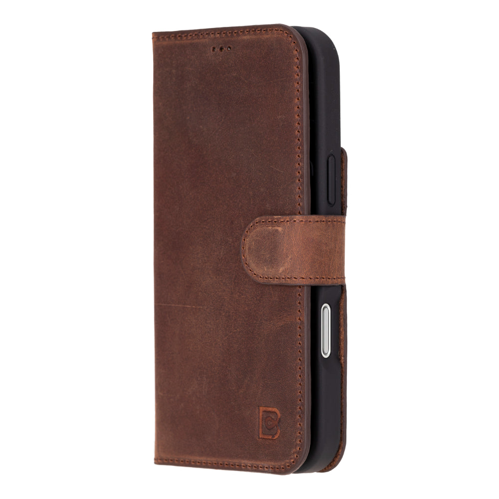 Magic iPhone 16 Pro Max Detachable Leather Wallet Case