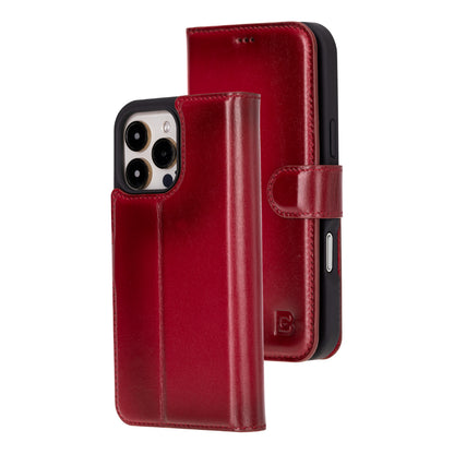 Magic iPhone 16 Pro Max Detachable Leather Wallet Case