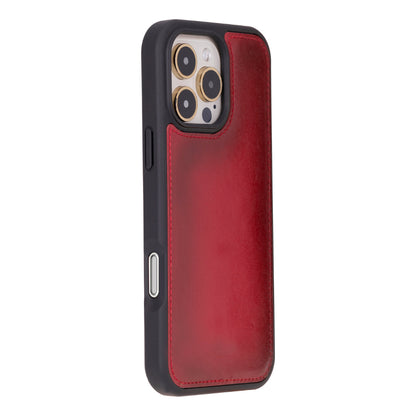 Magic iPhone 16 Pro Max Leather Detachable Wallet Case