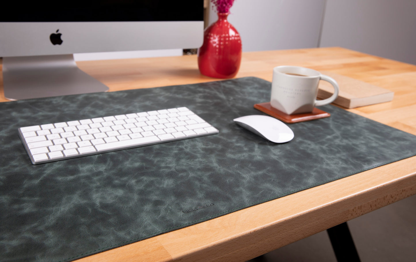 Axion Natural Leather Desk Mat