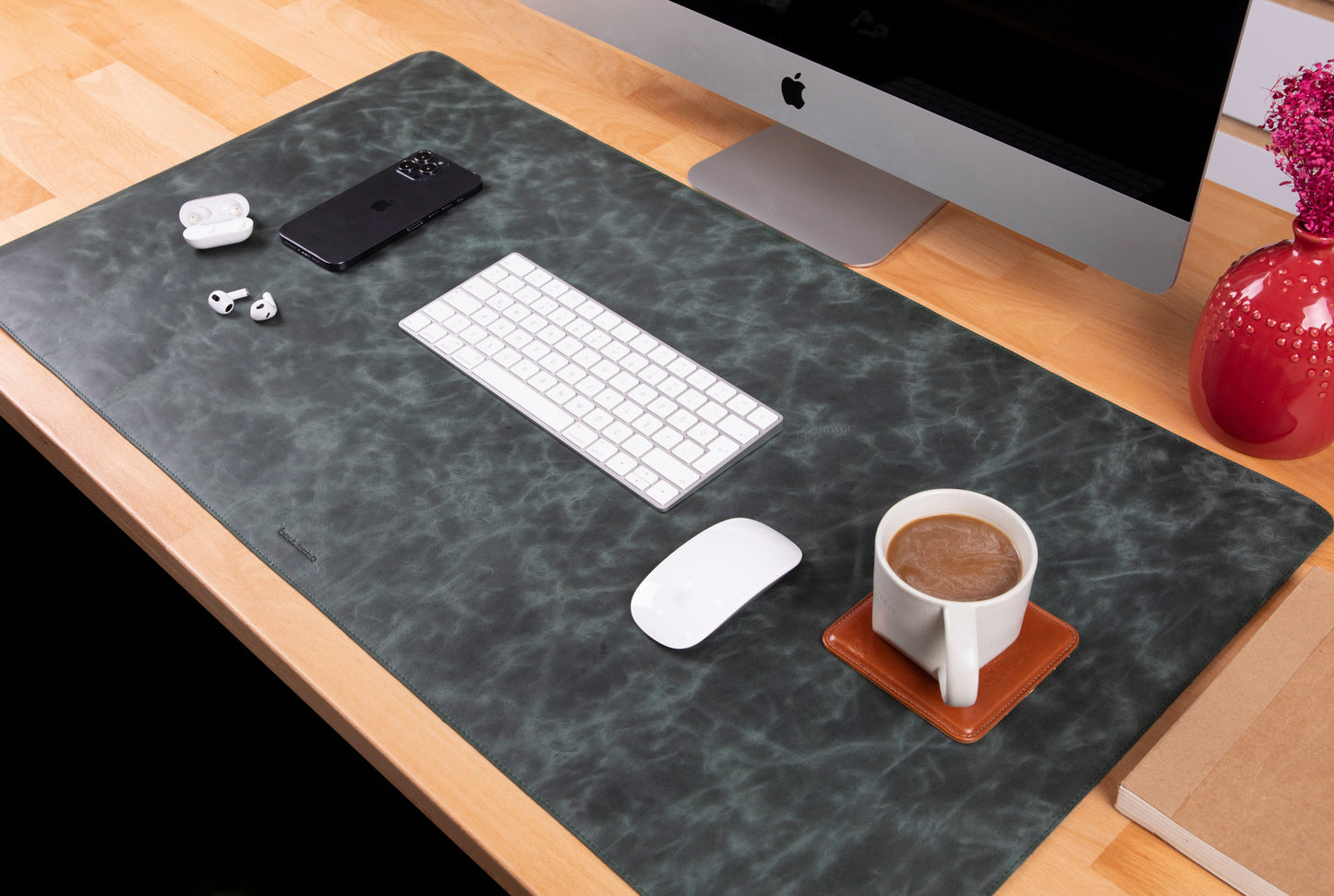 Axion Natural Leather Desk Mat