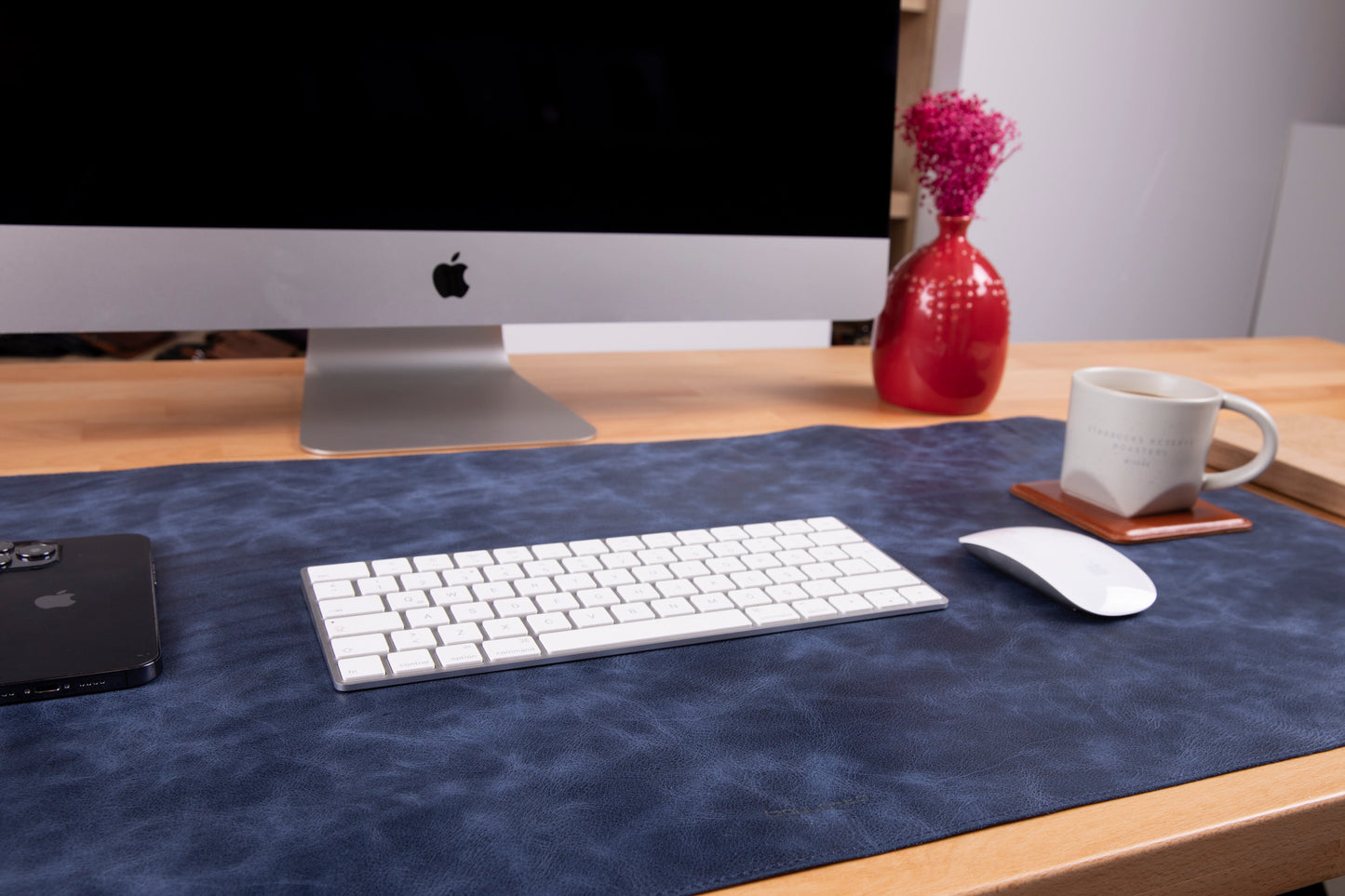 Axion Natural Leather Desk Mat