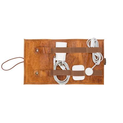 Leather Cable Organizer