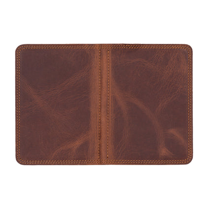 Carvan Leather License Registration Holder