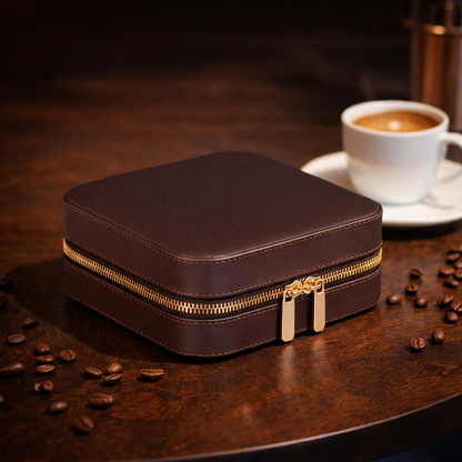 Amanda Leather Jewelry Box, Large