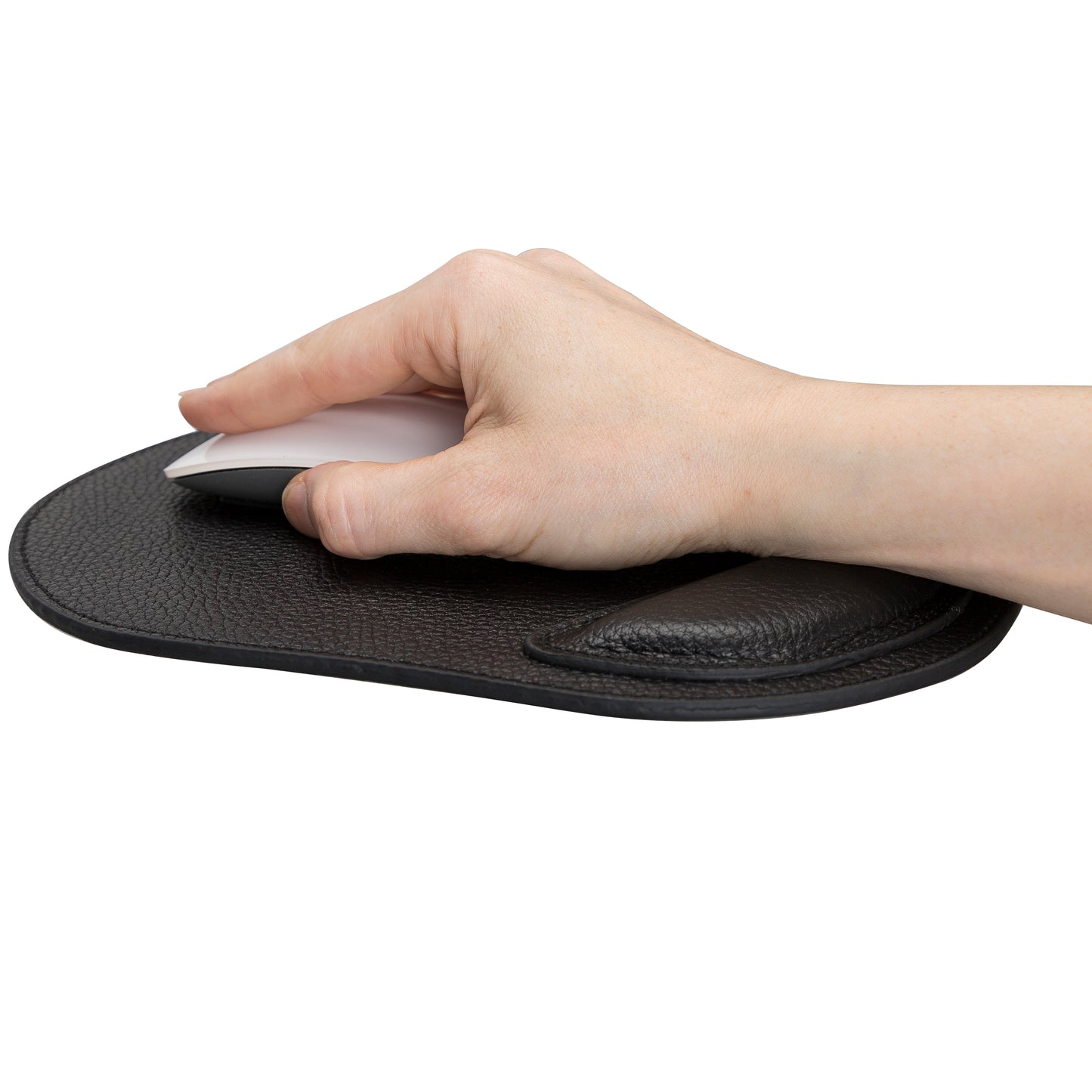 Onyxia Leather Mouse Pad