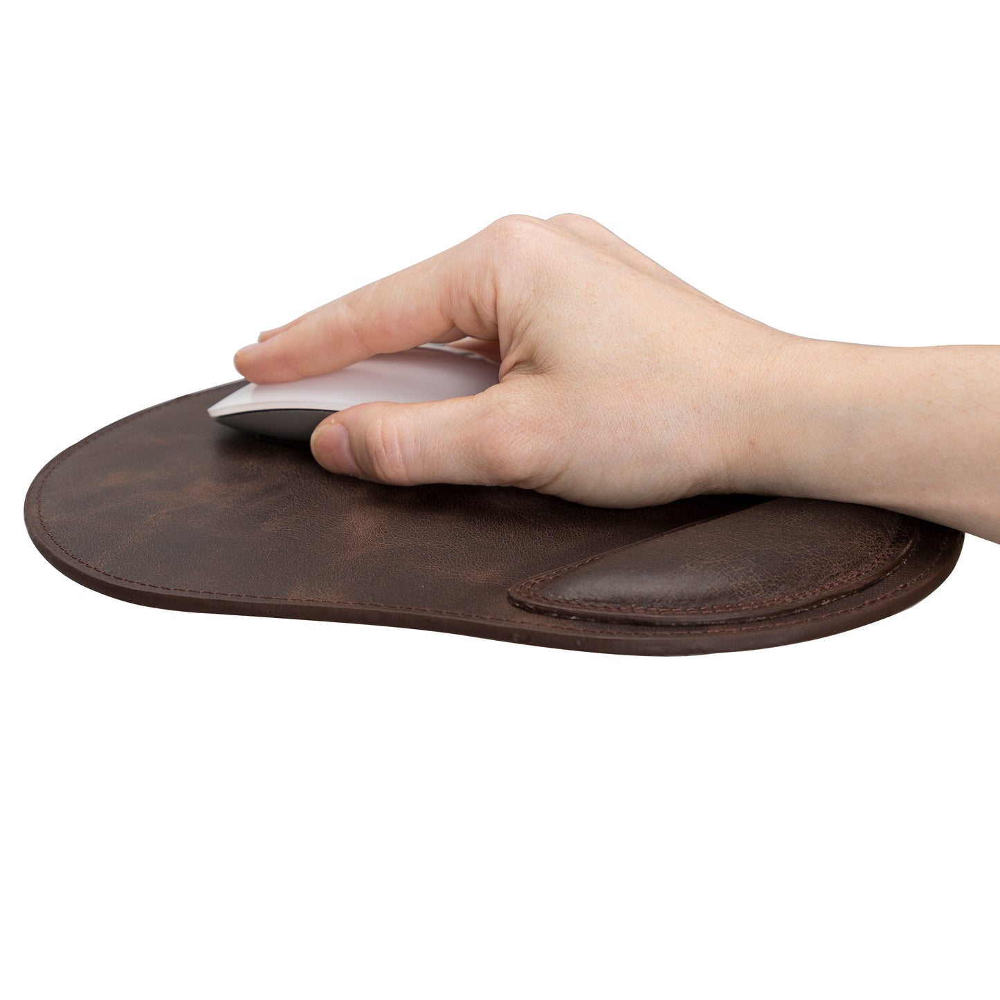 Onyxia Leather Mouse Pad