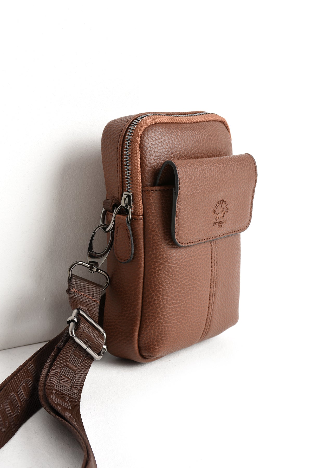 PU Leather Crossbody Bag, 7048