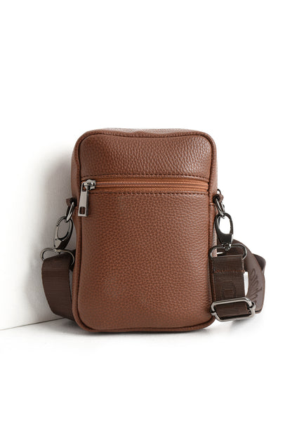 PU Leather Crossbody Bag, 7048