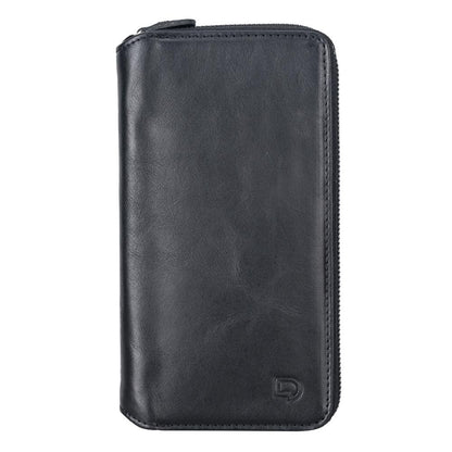 Delfi, Trina iPhone 13 Leather Detachable and Zipper Wallet Case