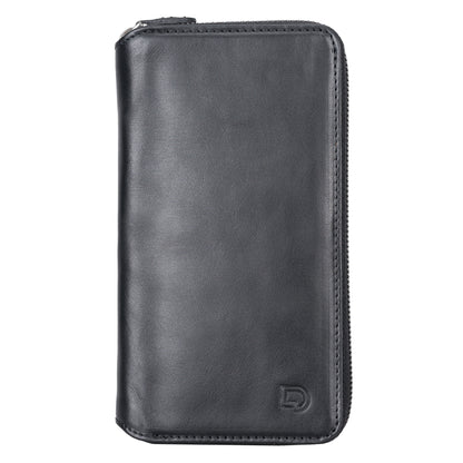 Delfi, Trina iPhone 13 Pro Leather Detachable and Zipper Wallet Case